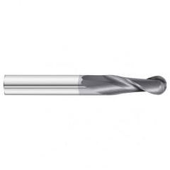 5/16 x 1-5/8 x 4 2 Flute Ball Nose  End Mill- Series 3215XL - Americas Tooling