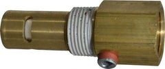 Conrader - 3/4 x 3/4" Brass Check Valve - In-Tank, FNPT x MNPT - Americas Tooling