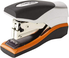 Swingline - 40 Sheet Half Strip Stapler - Silver/Orange/Black - Americas Tooling