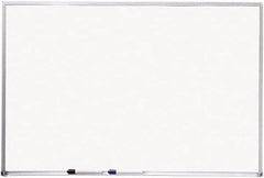 Mead - 48" High x 72" Wide Dry Erase - Melamine, Includes Mounting Kit - Americas Tooling