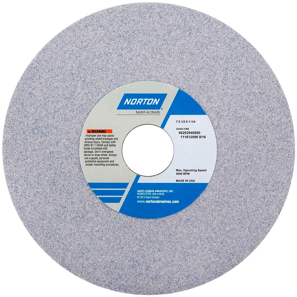 Norton - Tool & Cutter Grinding Wheels Wheel Type: Type 1 Wheel Diameter (Inch): 7 - Americas Tooling