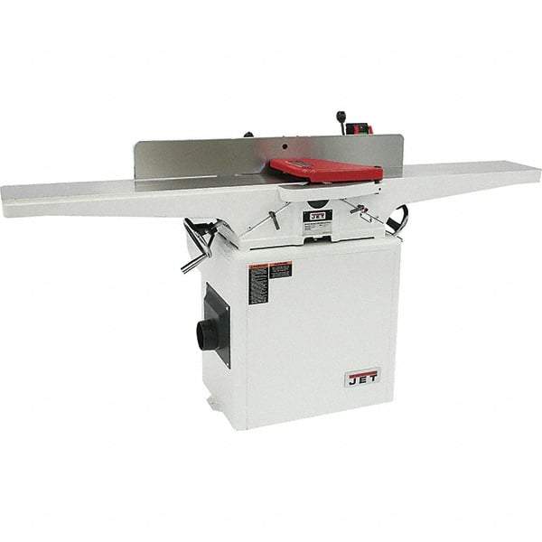 Jet - 5,500 RPM, 8" Cutting Width, 1/2" Cutting Depth, Jointer - 4-3/4" Fence Height, 38-1/2" Fence Length, 2 hp - Americas Tooling