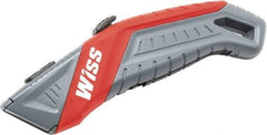 Wiss - Utility Knife - Gray & Red Handle - Americas Tooling