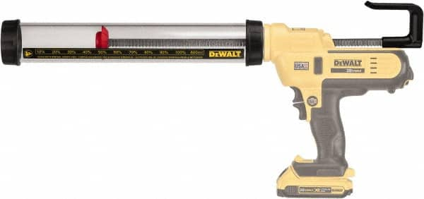 DeWALT - 29 oz Full Barrel Battery Caulk/Adhesive Applicator - Use with 10 to 20 oz Sausage Packs - Americas Tooling