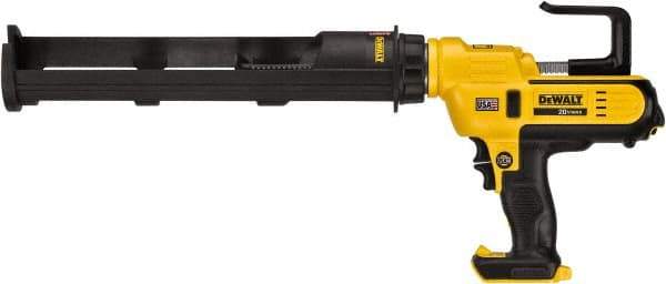 DeWALT - 29 oz Half Barrel Battery Caulk/Adhesive Applicator - Use with 29 oz Adhesive Cartridges - Americas Tooling