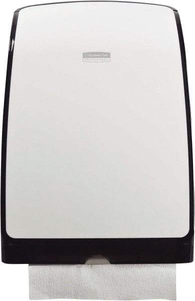 Kimberly-Clark Professional - Manual, Plastic Paper Towel Dispenser - 13.67" High x 9.83" Wide x 2.88" Deep, White - Americas Tooling