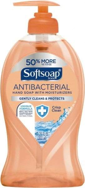 SoftSoap - 11.25 oz Pump Bottle Liquid Soap - Orange (Color), Crisp Clean Scent - Americas Tooling