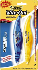 Bic - 1/5" x 236" Correction Tape Non-Refillable - Americas Tooling