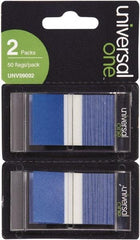 Universal One - Self-Stick Page Flags Style: Flag Color: Blue - Americas Tooling