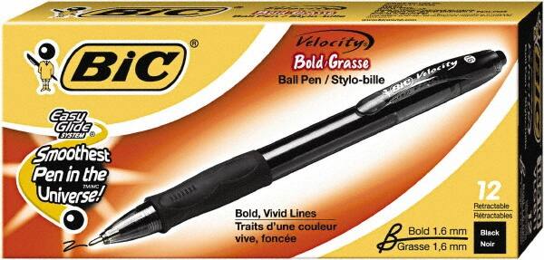 Bic - Conical Ball Point Pen - Black - Americas Tooling