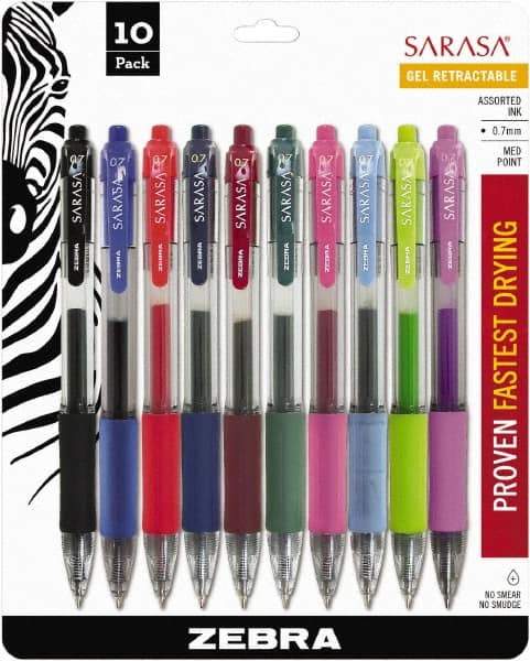 Zebra - Conical Roller Ball Pen - Assorted Colors - Americas Tooling