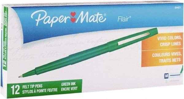 Paper Mate - Needle Porous Point Pen - Green - Americas Tooling