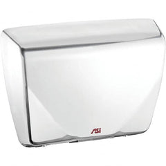 ASI-American Specialties, Inc. - 2200 Watt White Finish Electric Hand Dryer - 277 Volts, 7.9 Amps, 14-7/16" Wide x 10-13/16" High x 3-15/16" Deep - Americas Tooling