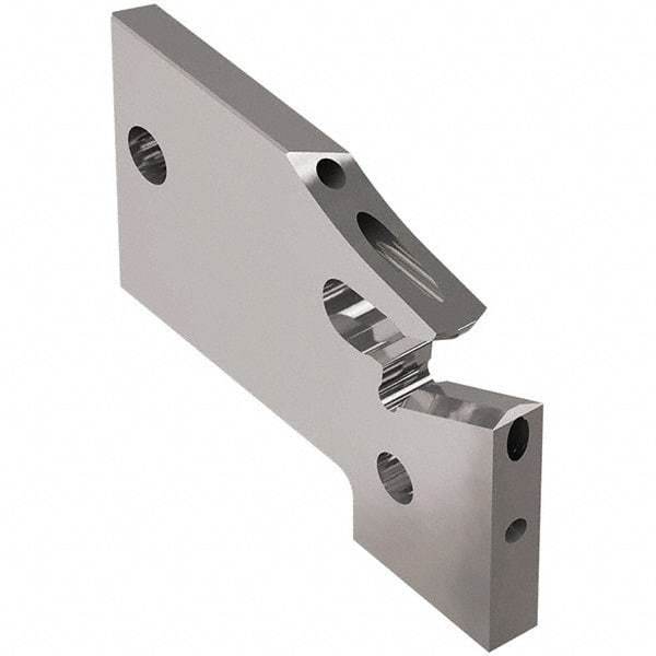 Seco - 15.5mm Blade Height, 1.2mm Blade Width, 33.1mm OAL, Right Hand Cut, Single End Indexable Cut-Off Blade - 19mm Max Depth of Cut, 150.10A Blade, Jetstream Series - Americas Tooling