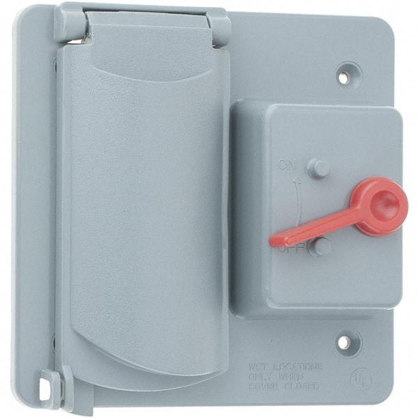 Leviton - Electrical Outlet Box PVC Device Cover - Americas Tooling