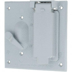 Leviton - Electrical Outlet Box Zinc Device Cover - Americas Tooling