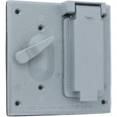 Leviton - Electrical Outlet Box Zinc Device Cover - Americas Tooling