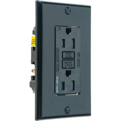 Leviton - GFCI Receptacles Grade: Commercial Color: Black - Americas Tooling