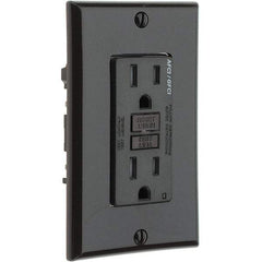 Leviton - GFCI Receptacles Grade: Commercial Color: Brown - Americas Tooling