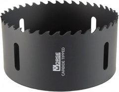 M.K. MORSE - 5-1/2" Diam, 1-15/16" Cutting Depth, Hole Saw - Carbide-Tipped Saw, Toothed Edge - Americas Tooling