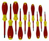 Insulated Torx® Screwdriver Set T6 - T30. 10 Pieces - Americas Tooling