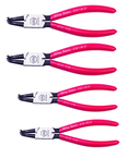 Wiha 90 Degree Bent Internal Retaining Ring Plier Set -- 4 Pieces -- Includes: Tips: .035; .050; .070; & .090" - Americas Tooling