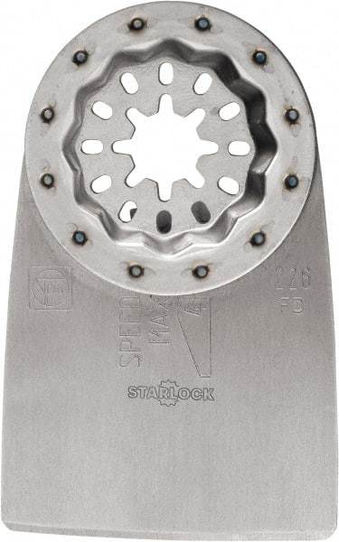 Fein - 2-1/2" Head Diam, Rotary Rigid Scraper Blade - 2-1/2" Cutting Diam, 2-1/2" Head Thickness, 25,000 RPM, Use with Fein Multimaster - Americas Tooling