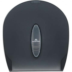 Jumbo Single Roll Plastic Toilet Tissue Dispenser 5.55″ Wide x 11.77″ High x 10.87″ Deep, Gray