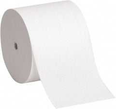 Georgia Pacific - 250' Roll Length Coreless Roll Toilet Tissue - 750 Sheets per Roll, 2 Ply, White, Recycled Fiber - Americas Tooling