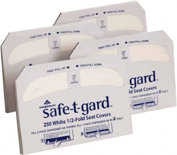 Georgia Pacific - Toilet Seat Covers Sheets per Pack/Roll: 250 Packages per Case: 4 - Americas Tooling