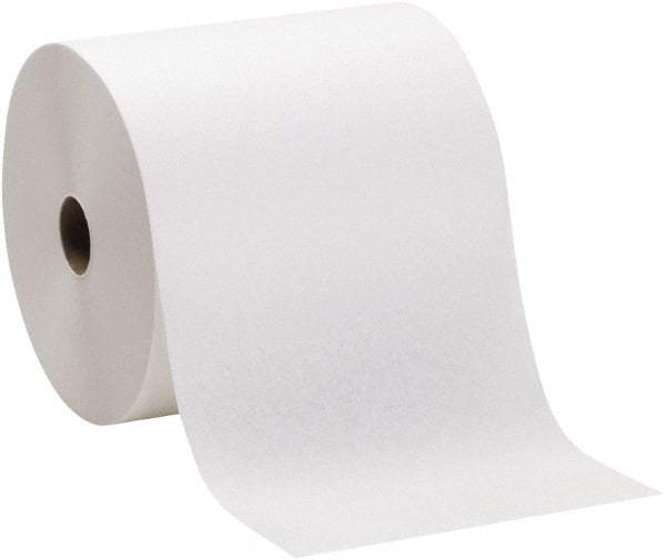 Georgia Pacific - Hard Roll of 1 Ply White Paper Towels - 7-7/8" Wide, 1,000' Roll Length - Americas Tooling