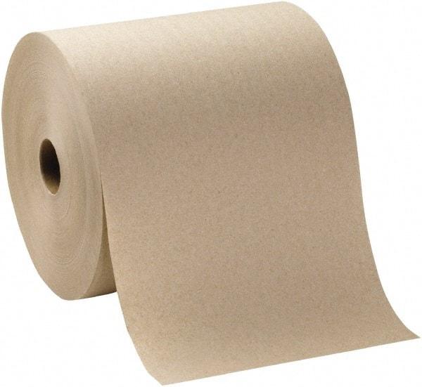 Georgia Pacific - Hard Roll of 1 Ply Brown Paper Towels - 7-7/8" Wide, 1,000' Roll Length - Americas Tooling