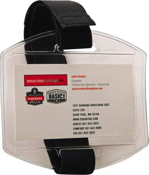 Ergodyne - Arm Band Badge Holder - Black - Americas Tooling