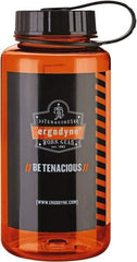 Ergodyne - 0.25 Gal Water Bottle Pouch - Plastic, Orange - Americas Tooling