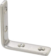 Sugatsune - 1-13/16" Long x 1/2" Wide, 18-8 Stainless Steel, Corner Brackets - Americas Tooling