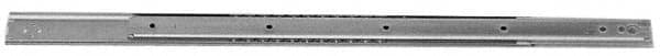 Sugatsune - 22" Slide Length, 16.72" Travel Length, Stainless Steel Ball Bearing Slide SSR-5 - 1/2" Wide, 2-3/4" High, 207 Lb Capacity at Full Extension, Satin Finish - Americas Tooling