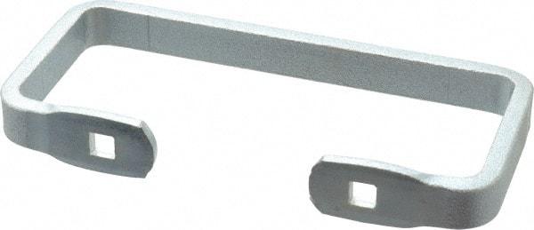 Made in USA - 7-23/32" Long, Grab Handle - Zinc Finish, Steel - Americas Tooling