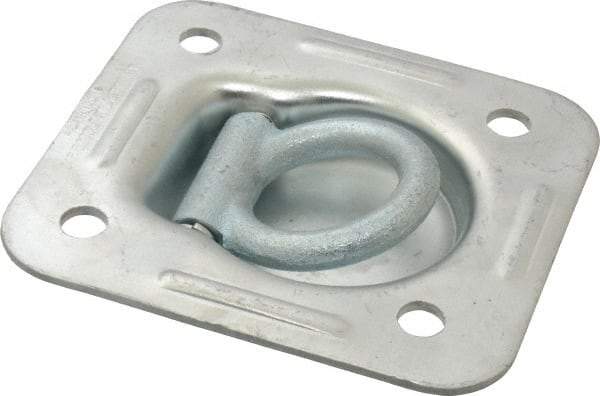 Value Collection - Zinc Finish Trap Door Ring - 1" High x 4-1/2" Wide - Americas Tooling