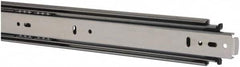 Knape & Vogt - 28" Slide Length, Chrome Box or Vertical File Drawer Slide - 18" Wide, Chrome Finish - Americas Tooling