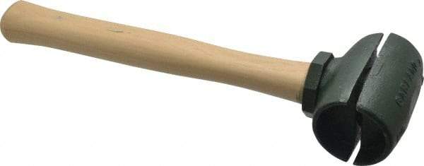 Garland - 2-1/2 Lb Head 1-3/4" Face Malleable Iron Split Head Hammer without Faces - Wood Handle - Americas Tooling