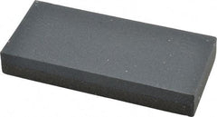 Norton - 4" Long x 1-3/4" Wide x 5/8" Thick, Silicon Carbide Sharpening Stone - Rectangle, Coarse, Fine Grade - Americas Tooling