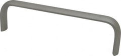 Electro Hardware - 1-3/4" High Oval Handle - Plain, Aluminum, 6" Center to Center - Americas Tooling