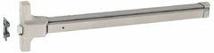 Yale - 36" Long Panic Rated, Series 2100 Flatbar - Sprayed Aluminum, Grade 1 - Americas Tooling