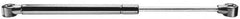 Value Collection - 0.24" Rod Diam, 0.59" Tube Diam, 100 Lb Capacity, Fixed Force Gas Spring - 17.19" Extended Length, 6.18" Stroke Length, Plastic Ball Socket, Black Nitride Piston - Americas Tooling