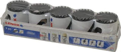 Lenox - 1-1/2" Diam, 1-1/2" Cutting Depth, Hole Saw - Bi-Metal Saw, Toothed Edge - Americas Tooling