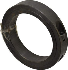 Climax Metal Products - 3-1/2" Bore, Steel, Two Piece Clamping Shaft Collar - 4-3/4" Outside Diam, 7/8" Wide - Americas Tooling