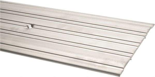 Pemko - 48" Long x 5" Wide x 1/4" High, Saddle Threshold - Mill Finish Aluminum - Americas Tooling