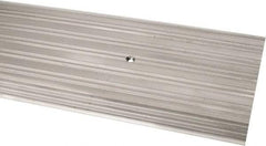 Pemko - 36" Long x 7" Wide x 1/2" High, Saddle Threshold - Mill Finish Aluminum - Americas Tooling