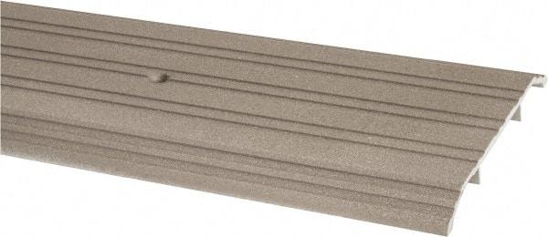 Pemko - 72" Long x 5" Wide x 1/2" High, Saddle Threshold - Gray PemKote Skid Resistant Surface - Americas Tooling