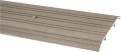 Pemko - 72" Long x 5" Wide x 1/2" High, Saddle Threshold - Gray PemKote Skid Resistant Surface - Americas Tooling